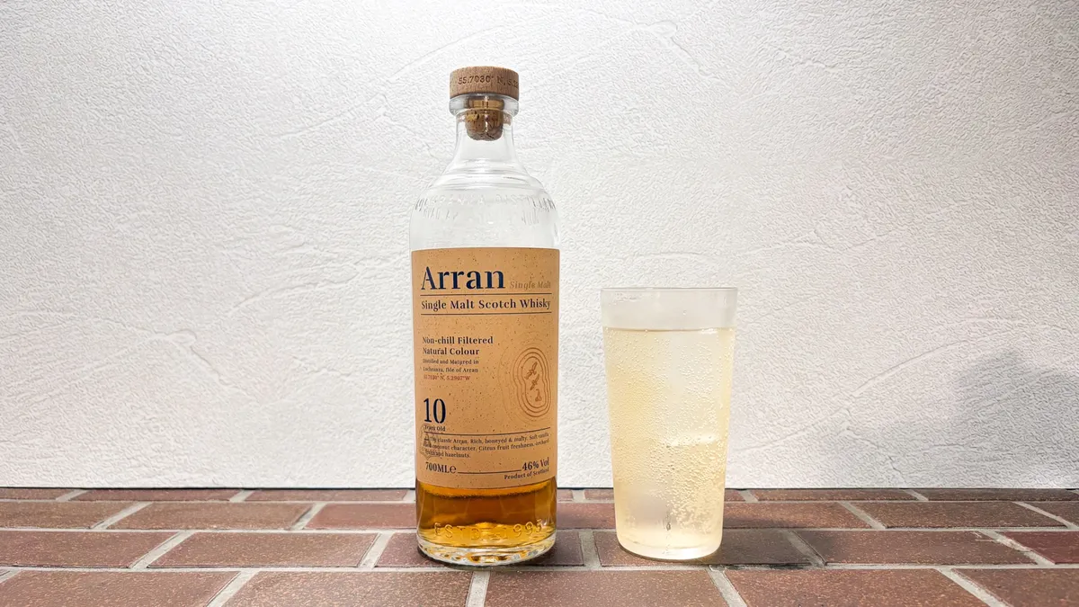ハイボールで飲んだ写真